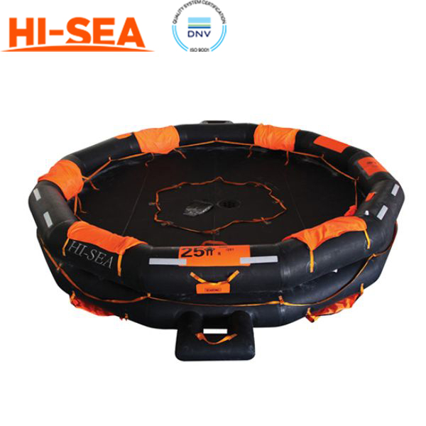 Open Reversible Inflatable Liferaft